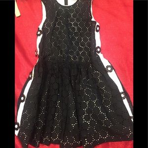 Black and white Party dress; size 7/8